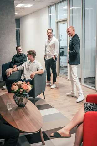 Diskuse při společném workshopu
